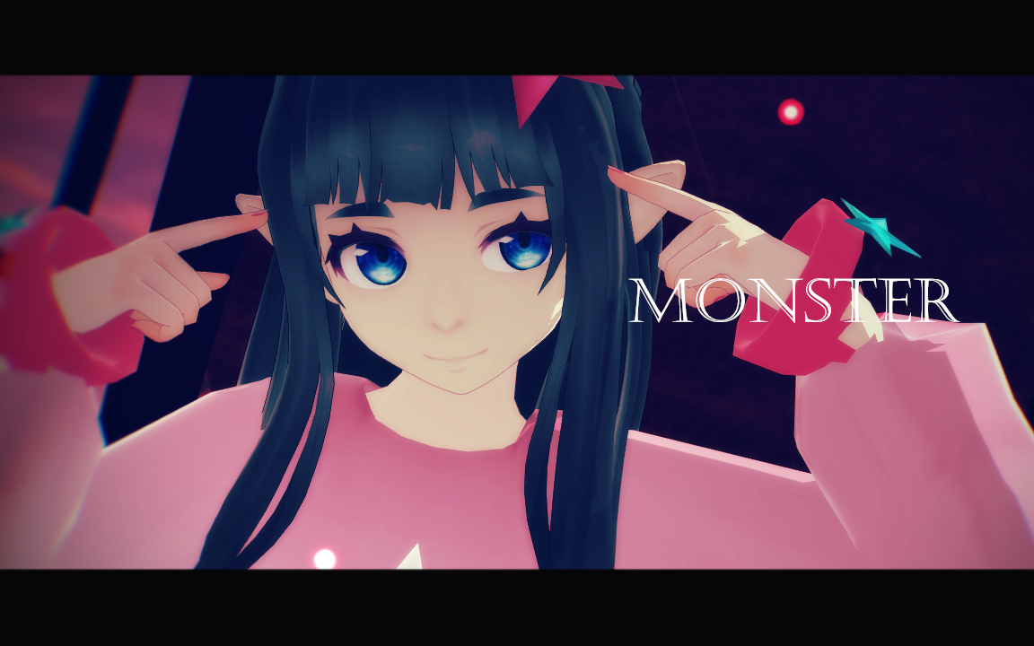 【mmd凹凸世界】monster 【凯莉】