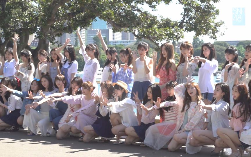 snh48teamsii夏日柠檬船mv拍摄花絮悉尼游玩花絮