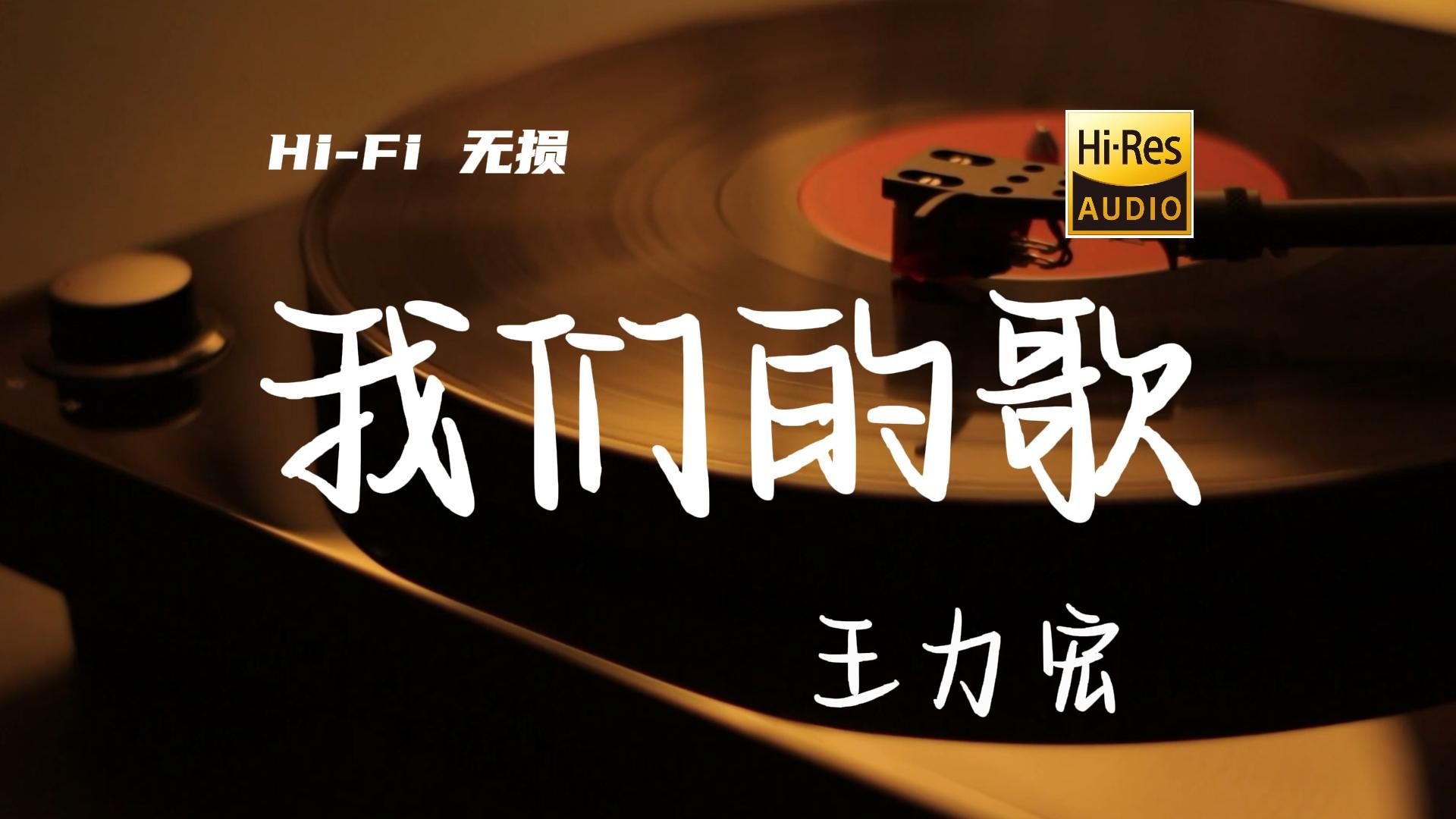 我们的歌 - 王力宏【Hi-Res无损音质】