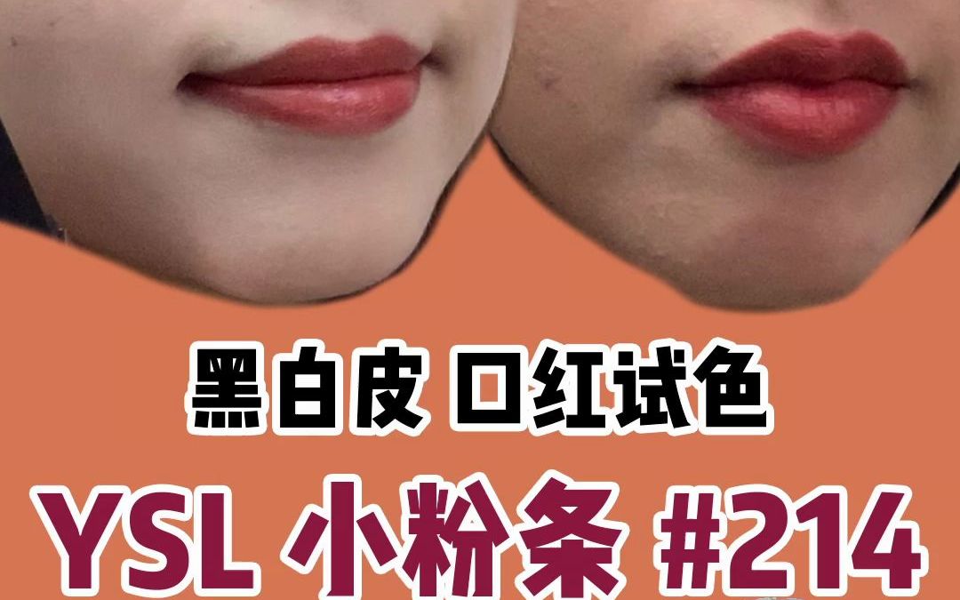 闪着微微光芒的ysl秋冬新品 小粉条214 哔哩哔哩 つロ干杯 Bilibili