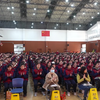 南京市雨花台初级中学中考百日誓师大会