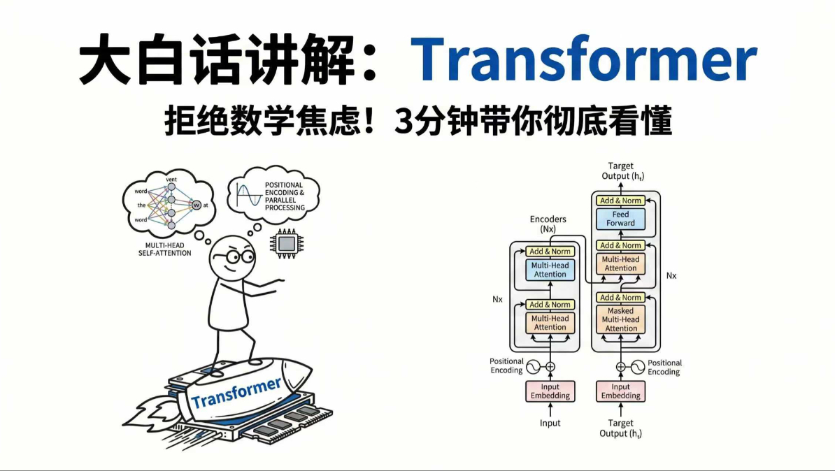 大白话讲解：Transformer