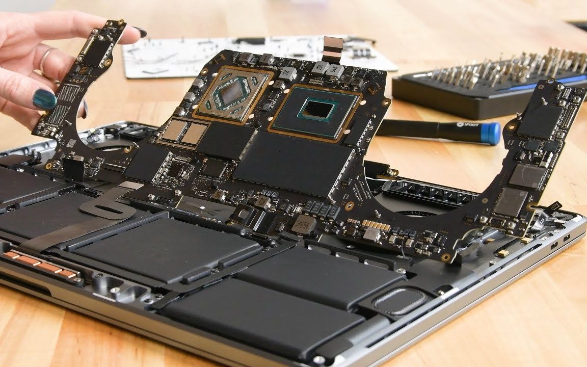 [iFixit拆解]2019款 16英寸MacBook Pro 拆解_哔哩哔哩_bilibili