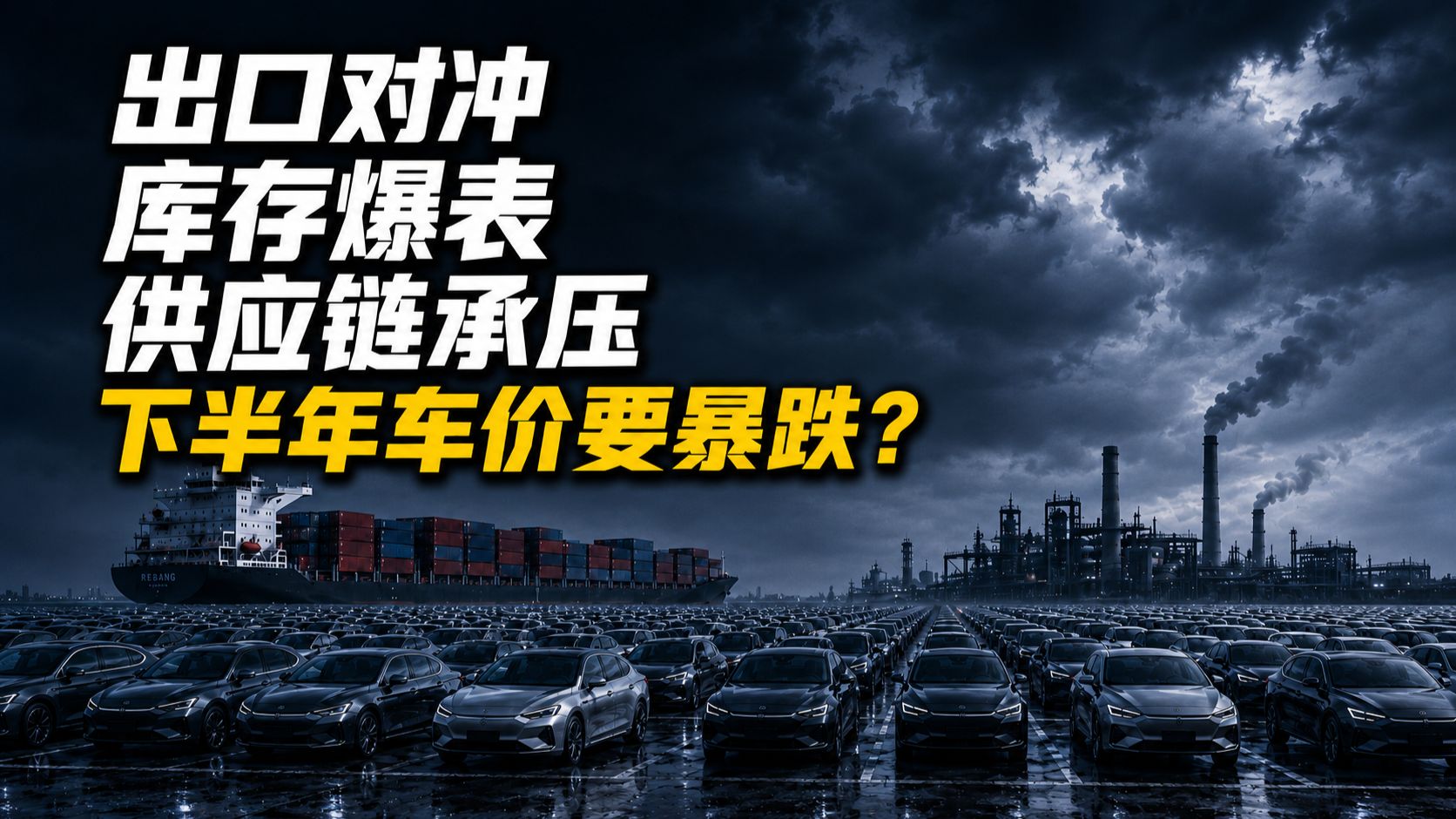 现在买车还是再等等？出口对冲难掩库存爆表，下半年车市分析