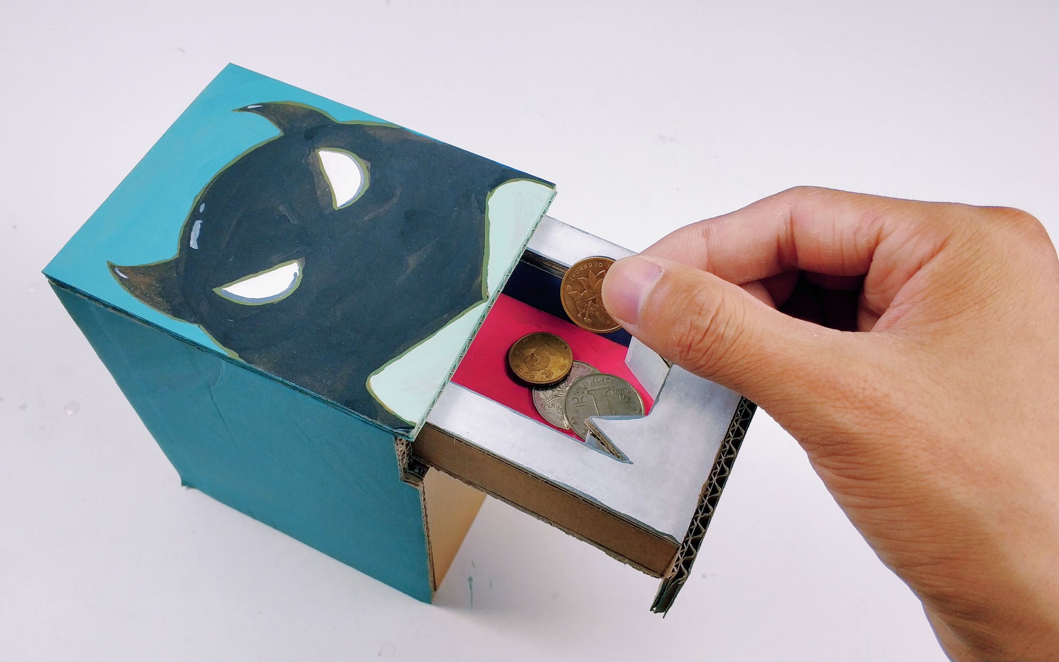 折纸魔术盒,术箱,折纸机器人可变形_大山谷图库