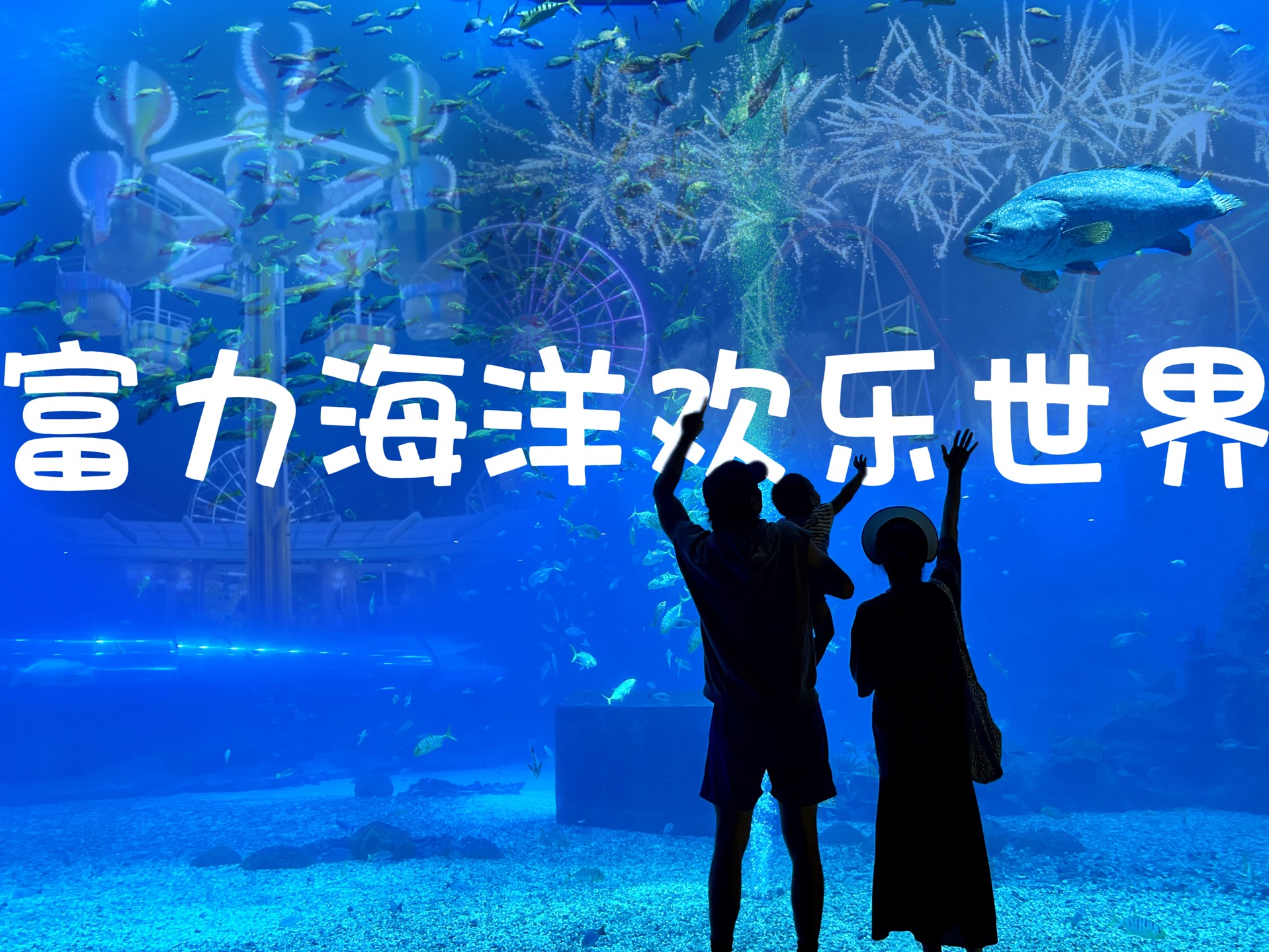 3分钟讲清楚富力海洋欢乐世界怎么玩！