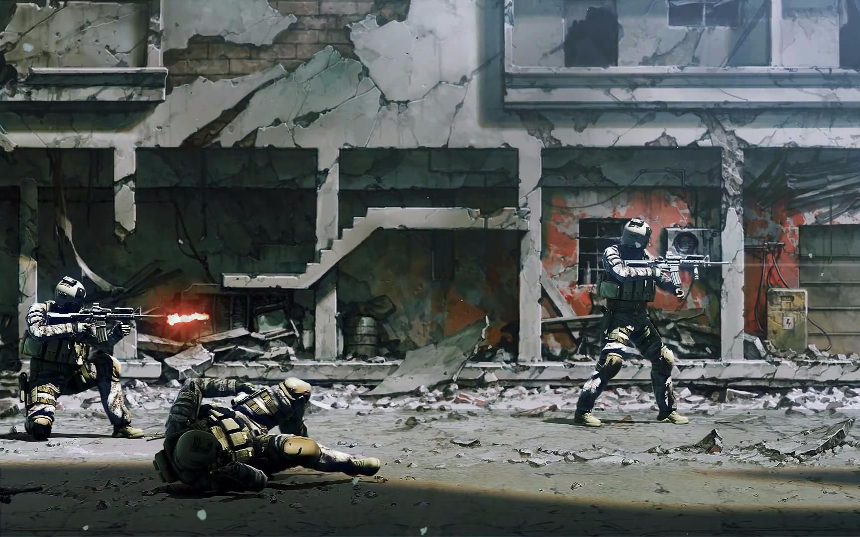 【动画赏】《这是我的战争》CG动画（2014）
