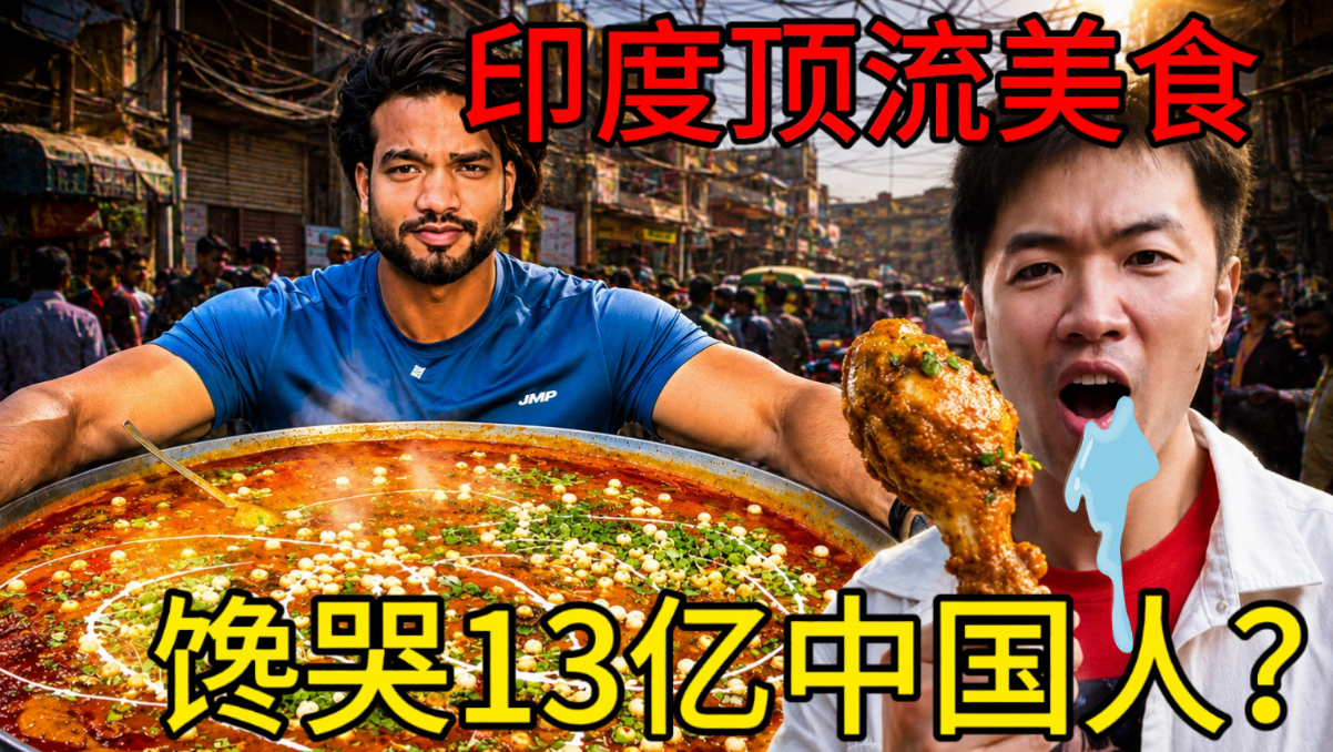 为什么5天涨粉170万？探索印度鸡佬“成吉思鸡”，让他做一份1000元豪华中国大盘鸡，真有那么美味吗？