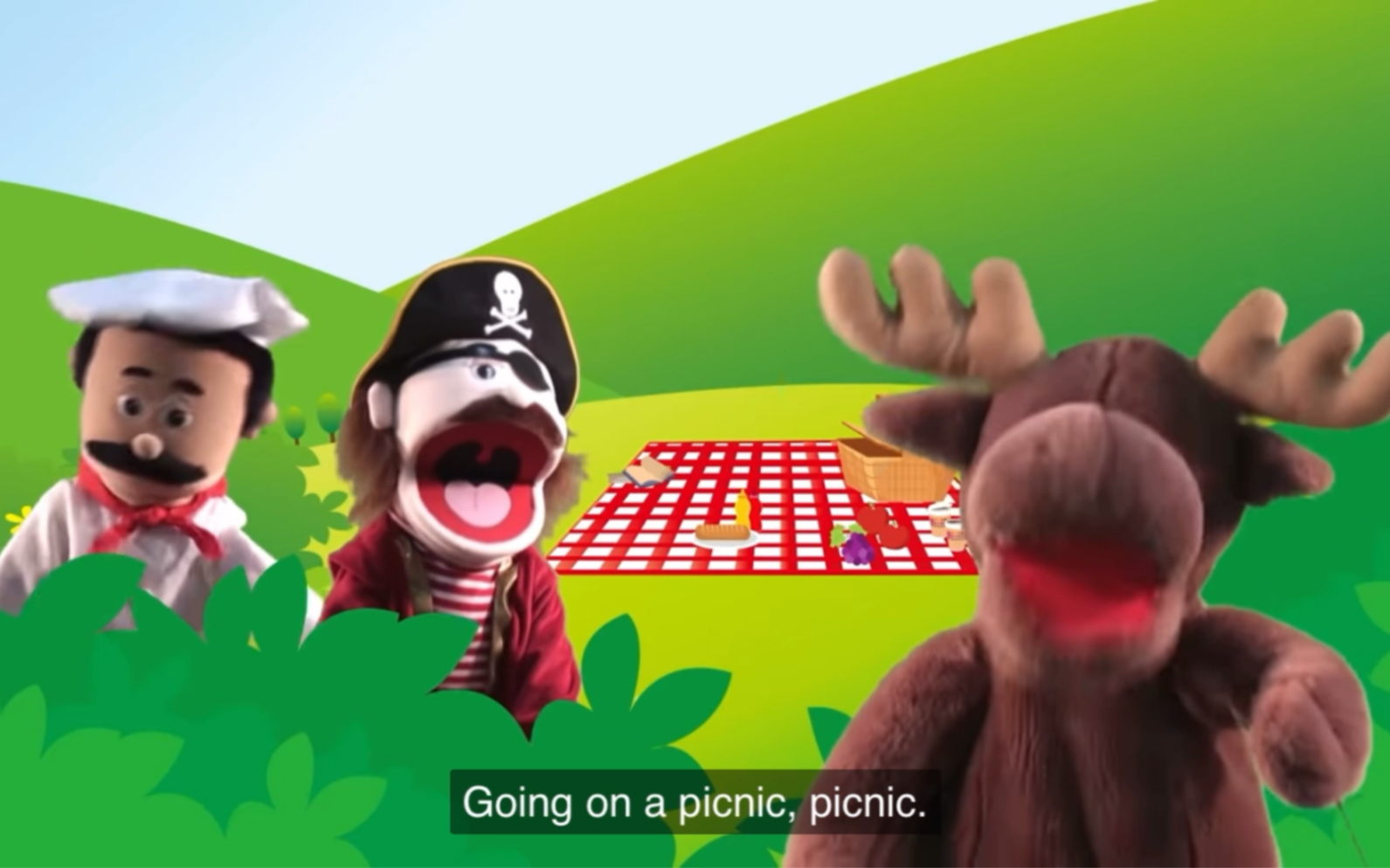 【动感必听的磨耳朵英文歌】—Picnic Song