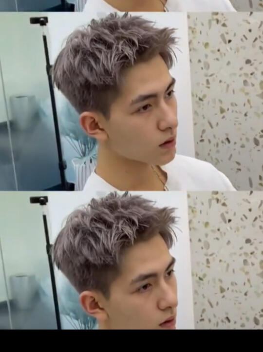 男生发色男生发型男生短发