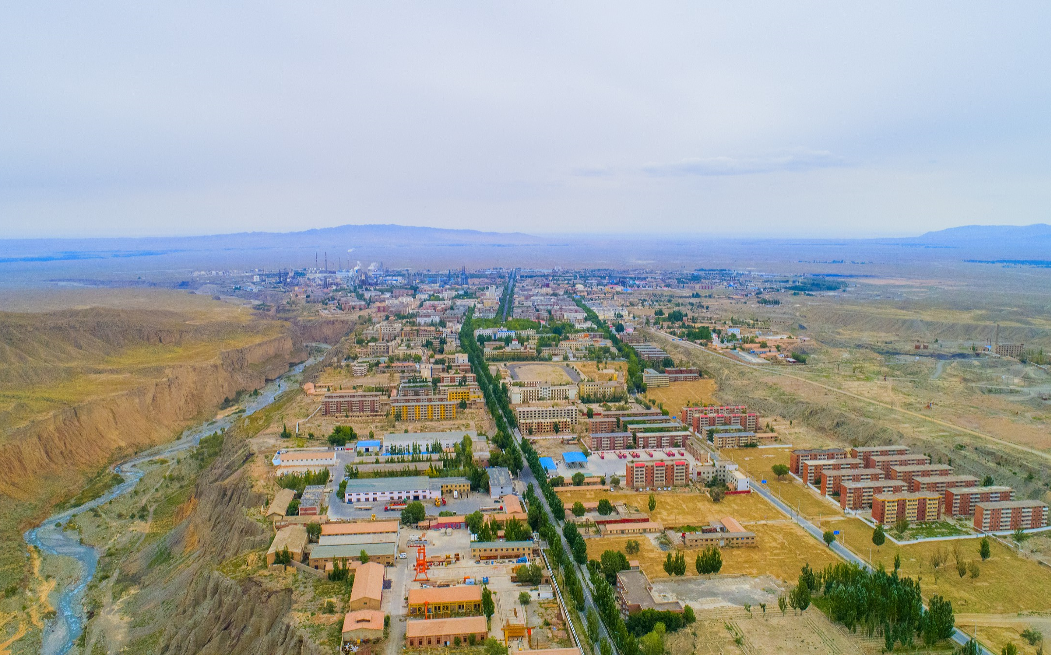 view from the sky—老玉门市