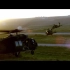 《黑鹰坠落》燃场面~特种兵直升机飞往行动目的地