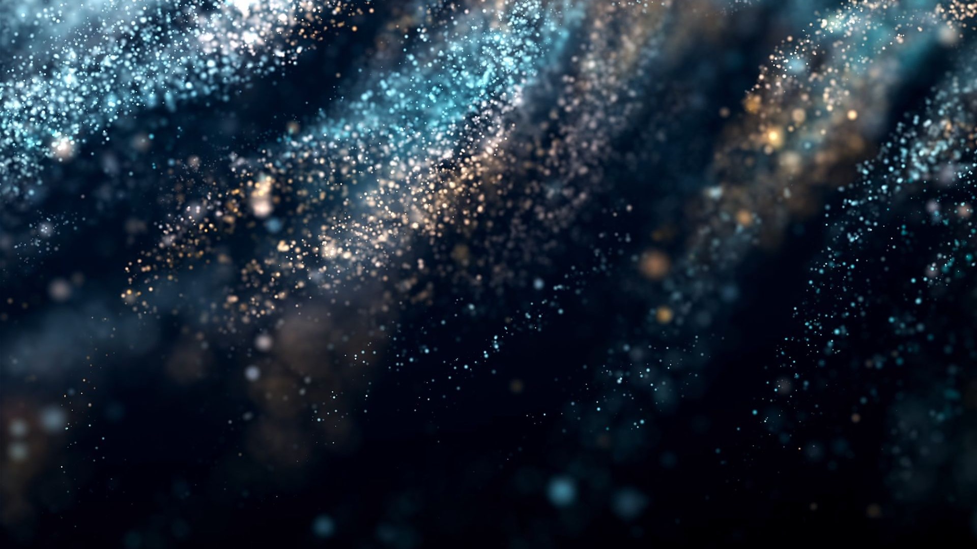 大屏粒子瀑布背景