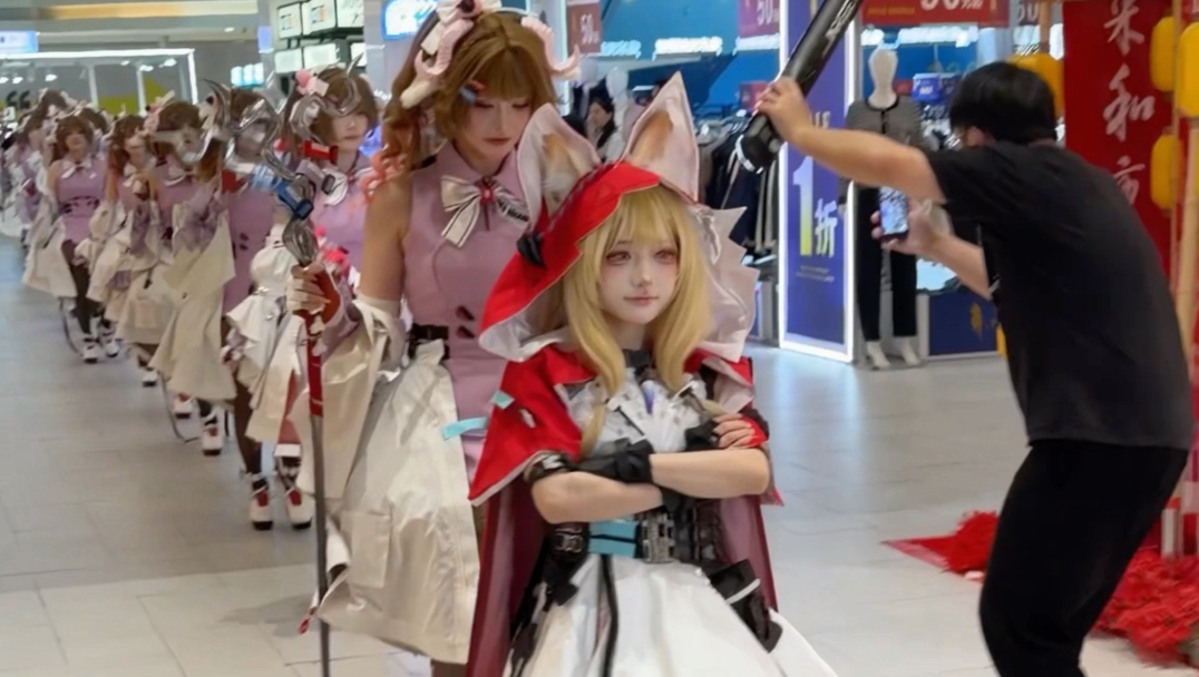 起猛了，在羊城看到了小红帽在放一群羊…