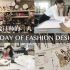 Leah&Pan Vlog.04 | 服装设计师的一天 | 伦敦时装学院 | UAL生活日常  | 伦敦  | 时尚设计