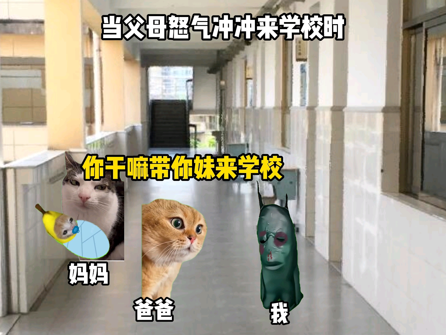 当父母怒气冲冲来学校时