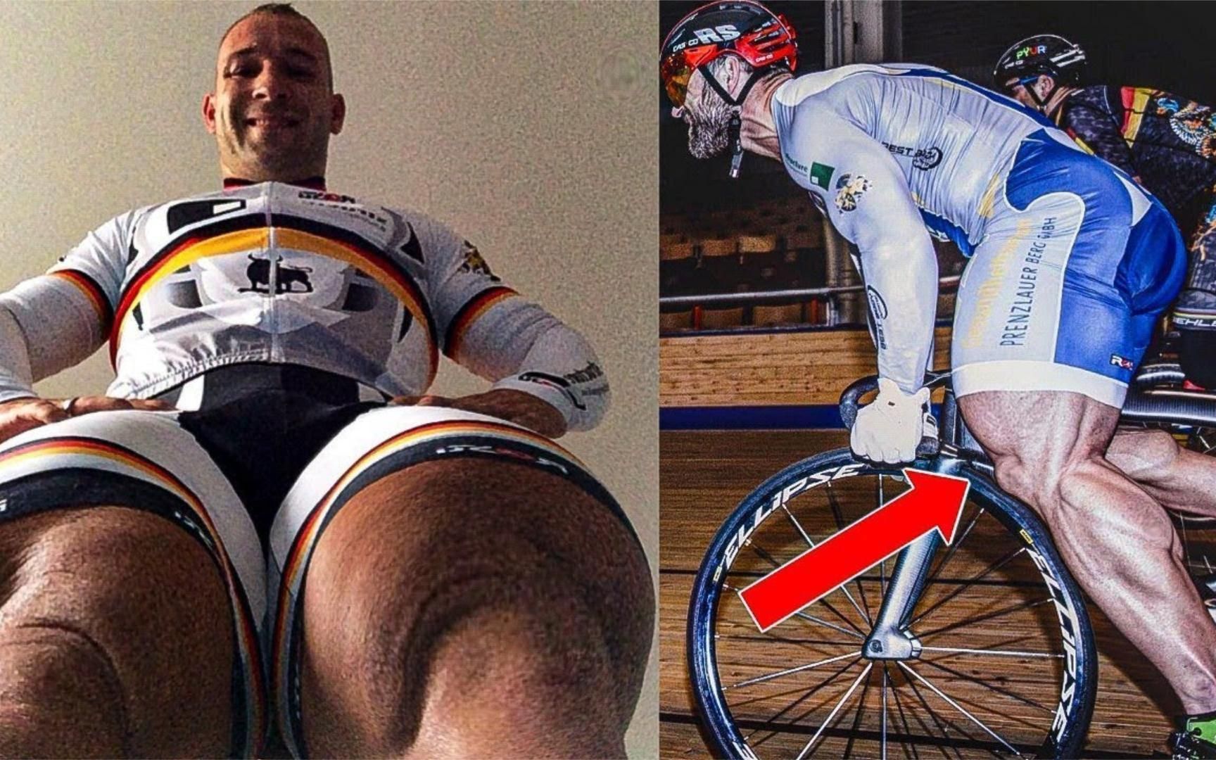 罗伯特·福斯特曼，世界最大腿围自行车冠军！