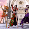 海贼王女团热辣跳舞P2娜美 +罗宾+汉库克MMD One Piece Nami Robin Hancock Carrot 海贼王二创跳舞翻 路飞草帽海贼团拍