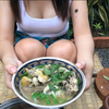 [柬埔寨美食]柠檬腌菜烹饪鸡汤（色香味俱全