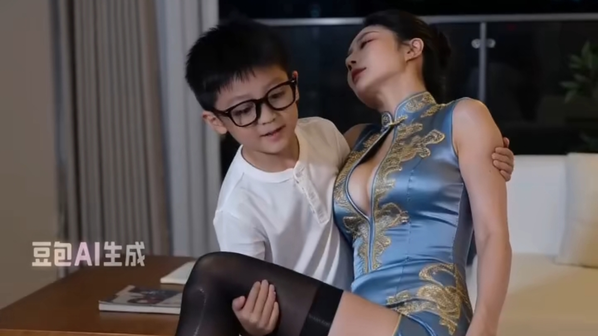 ai笑传之照顾晕倒妈妈