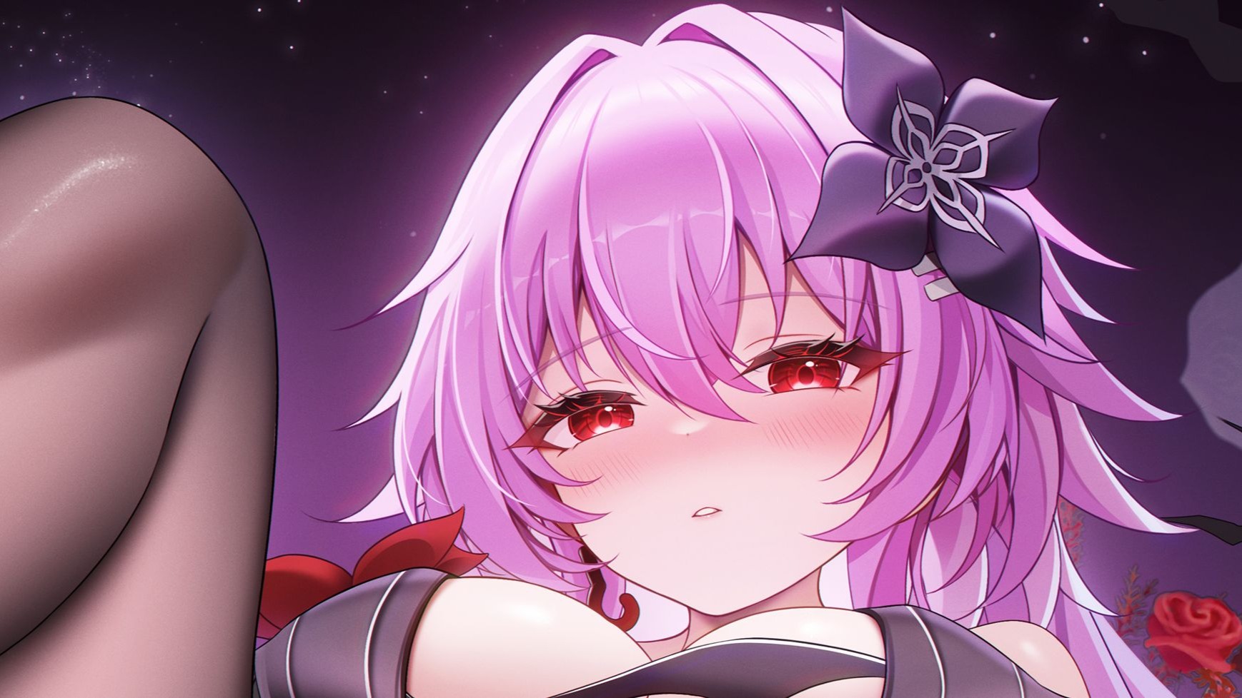 ❤️长夜月：黑化了也是粉粉的哦！