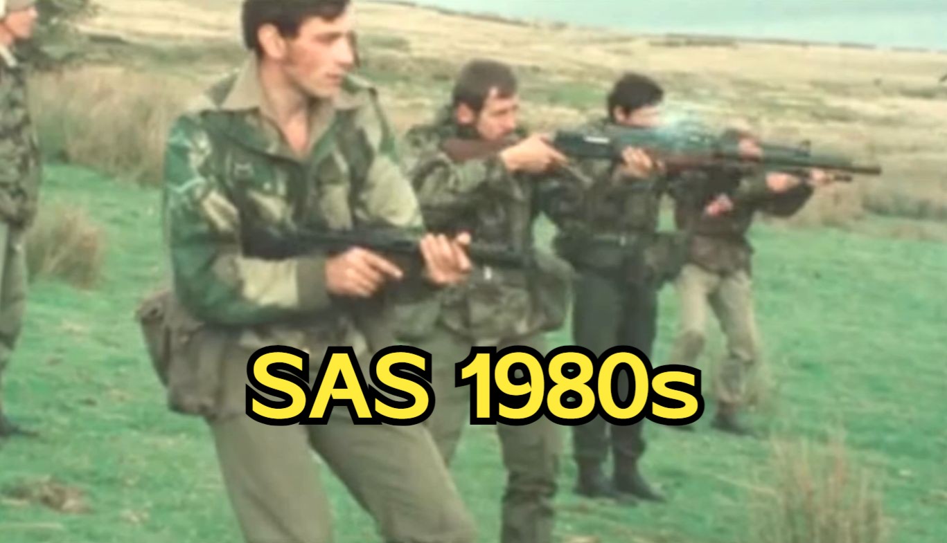 80年代初期SAS训练剪影 军迷最爱的老学校