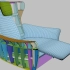 沙发电脑3D放样-功能-头枕包建模