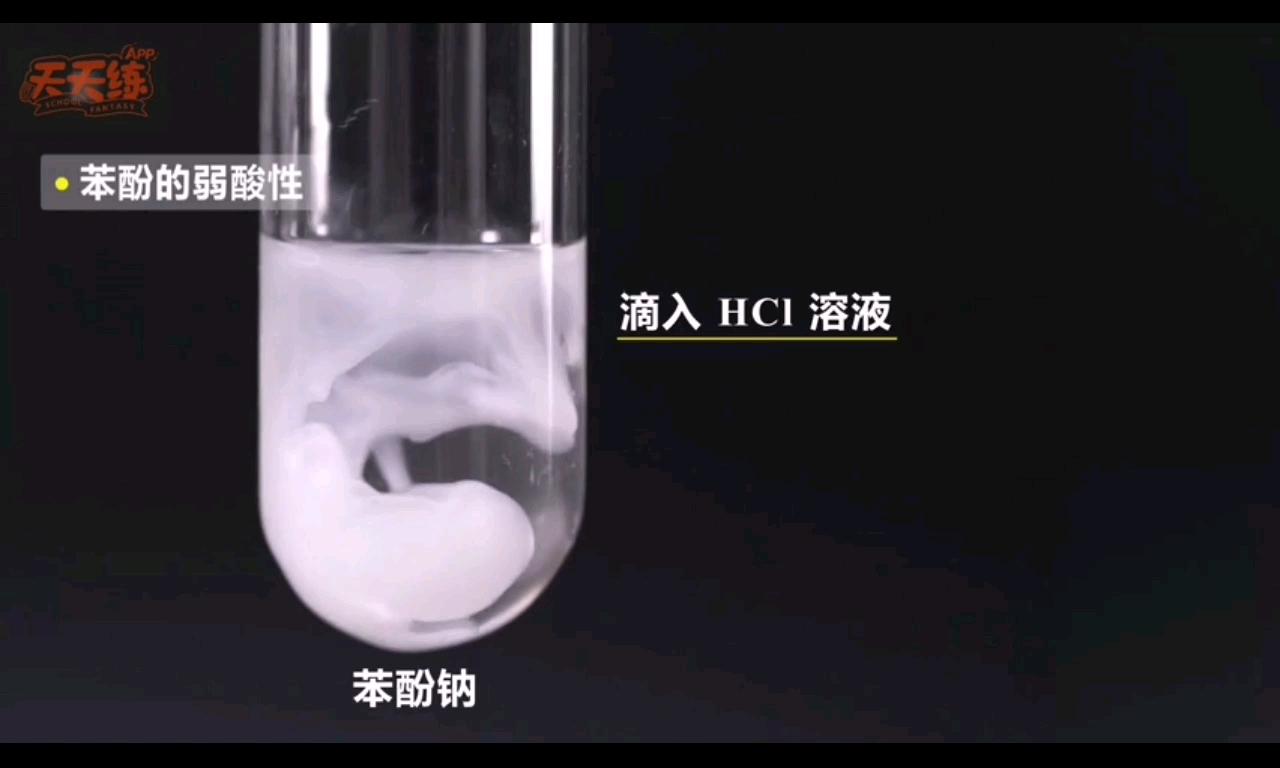 高中化学实验-苯酚的酸性