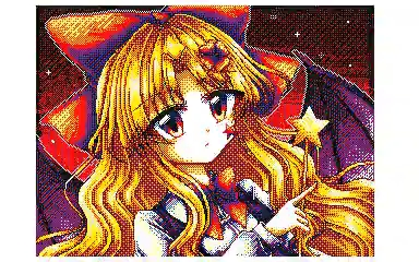 【うごメモ】【东方】依莉斯　メイキング