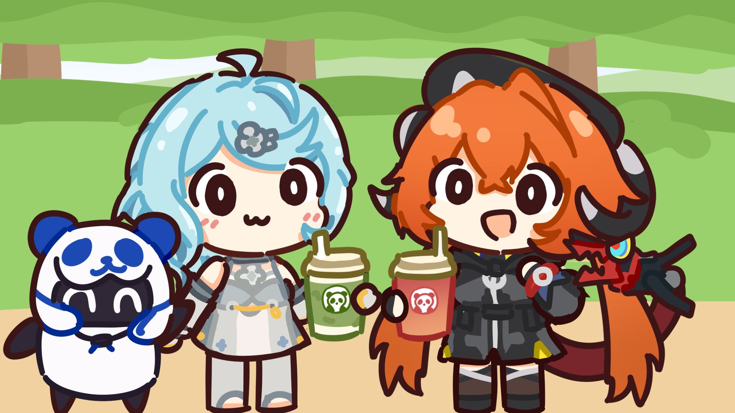 奥菲斯：茶百道联动！一起来制作奶茶吧！