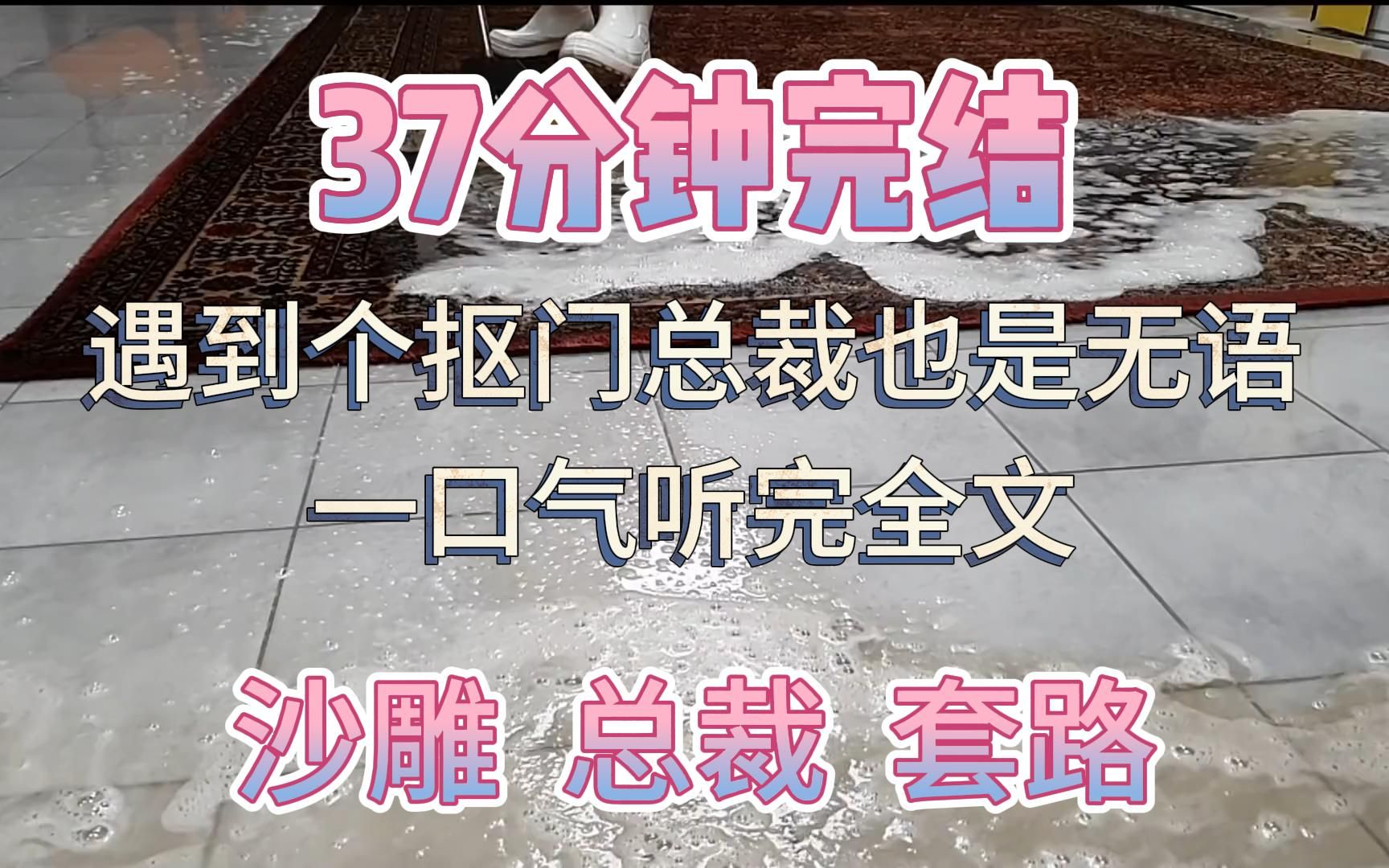 【37分钟完结】沙雕总裁文 | 一口气听完 | 遇到个抠门总裁也是很无语了哔哩哔哩bilibili