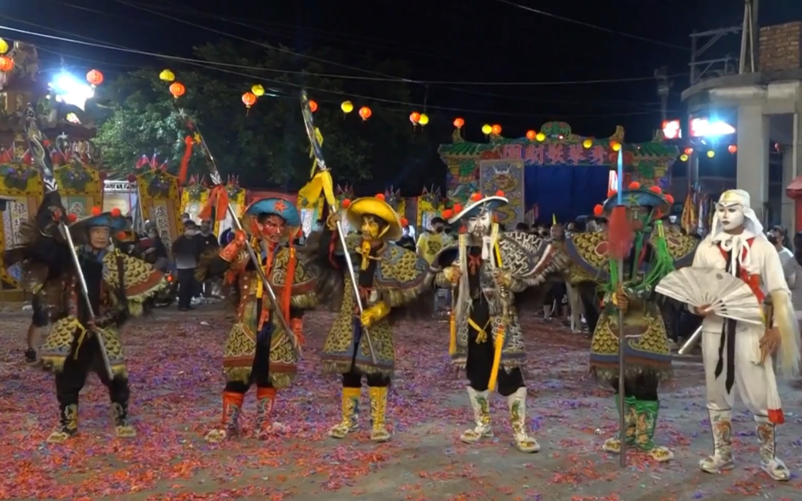 Temple Culture Formation Head: Five Tiger Generals!