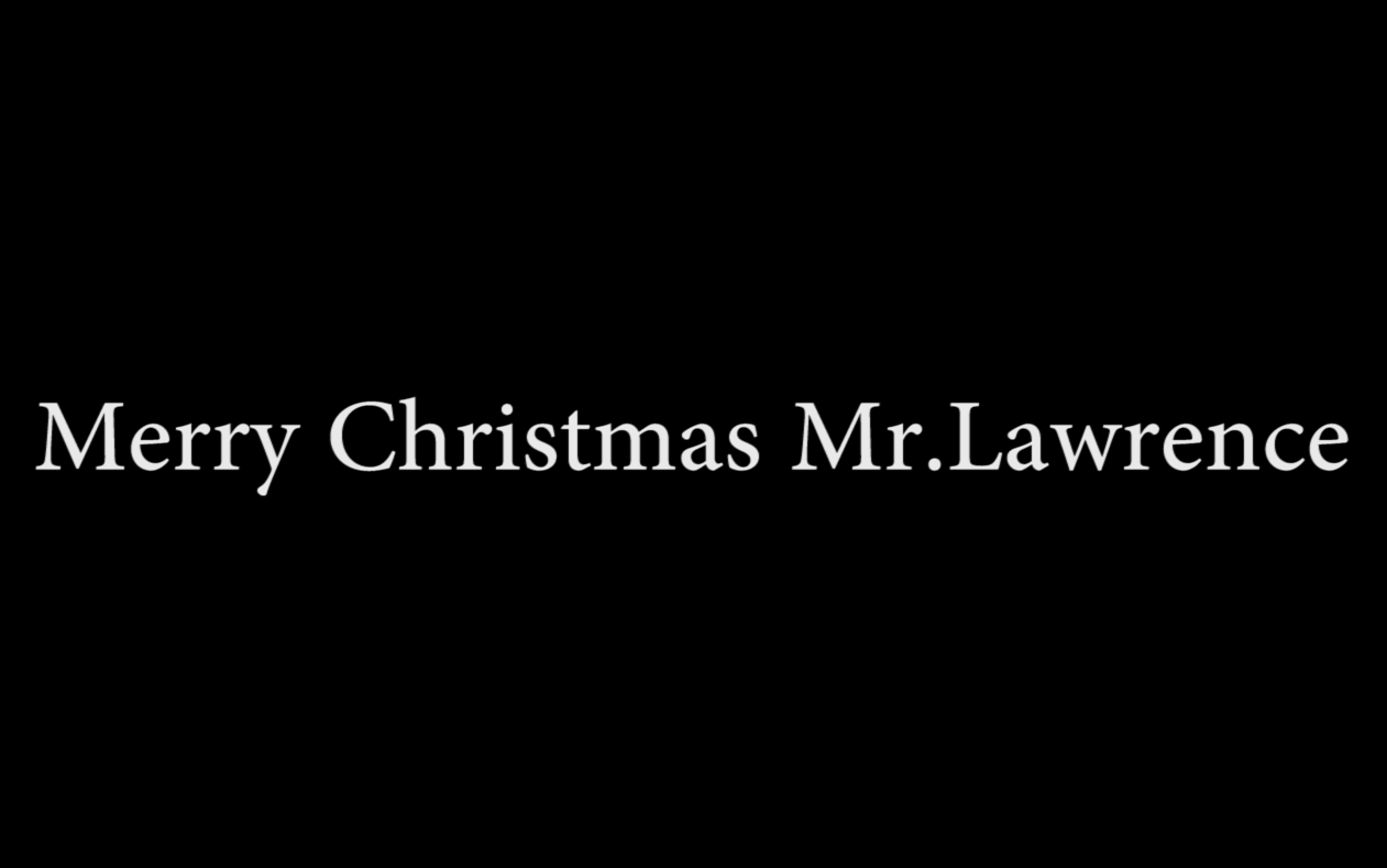 【指弹】merry christmas mr.lawrence