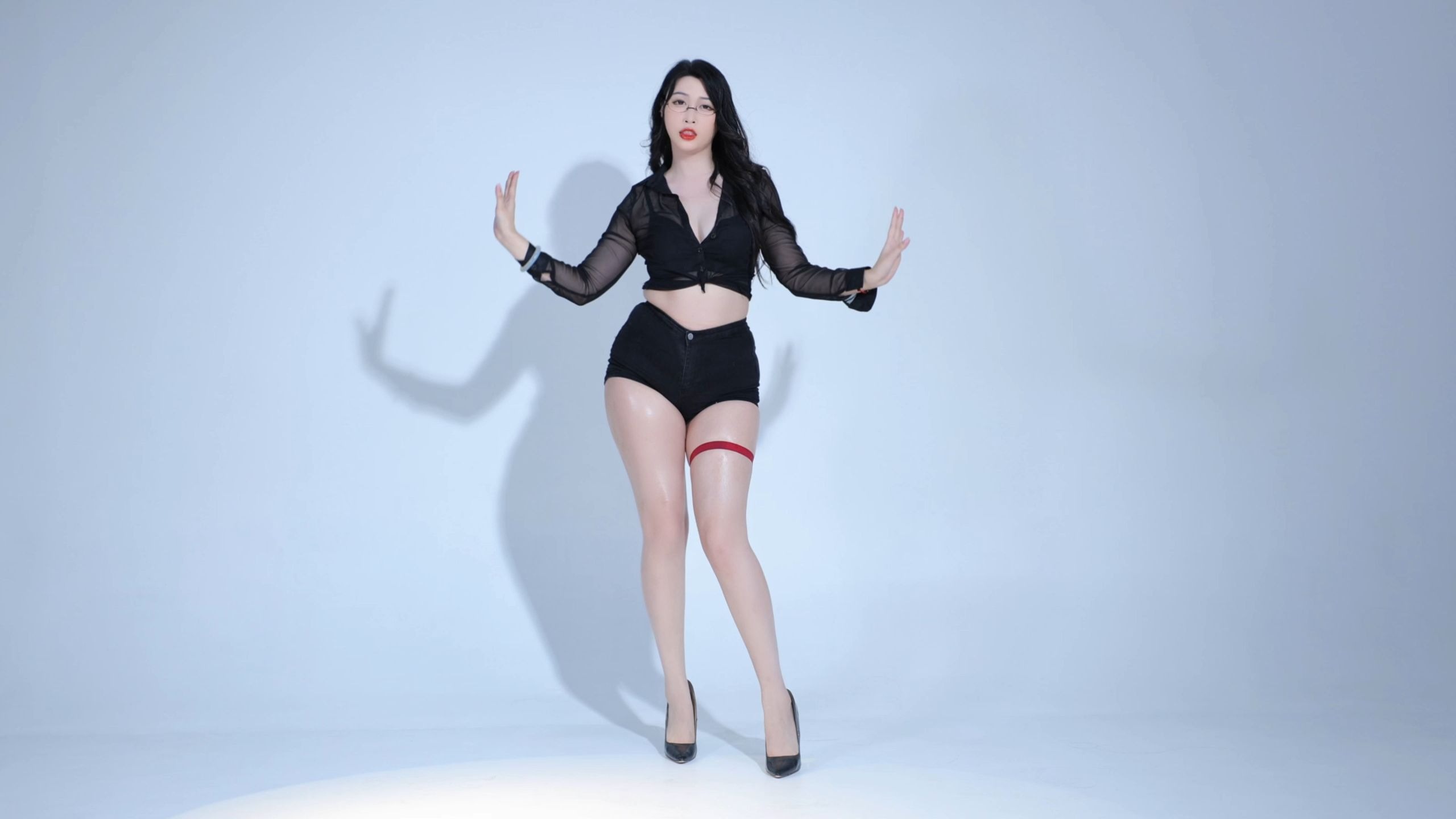 You have nothing better to do than look at your legs.