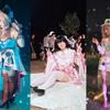 天都黑了还有好多小姐姐coser