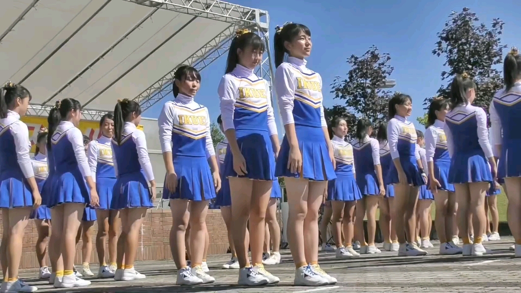 日本高中的啦啦队跳的也太好看了