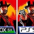 《荒野大镖客：救赎2》 XSX vs PS5   游戏画面对比+帧数对比+载入时长对比     4K视频