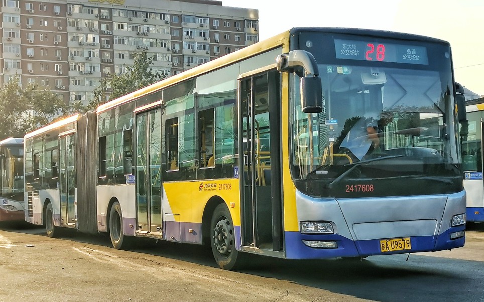 (退役纪念,已绝版,前档)电车男pov 62-最后的小京后:北京公交集团28路