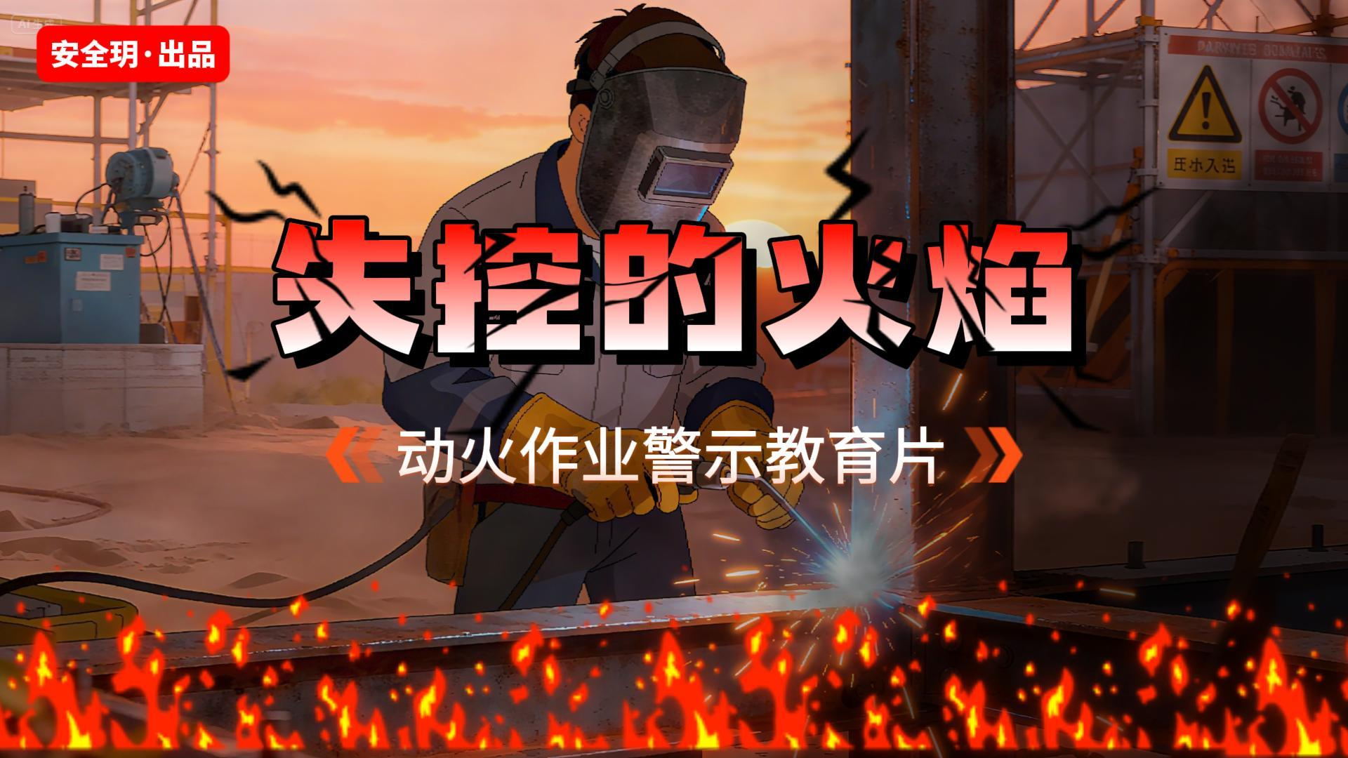动火作业警示教育片《失控的火焰》