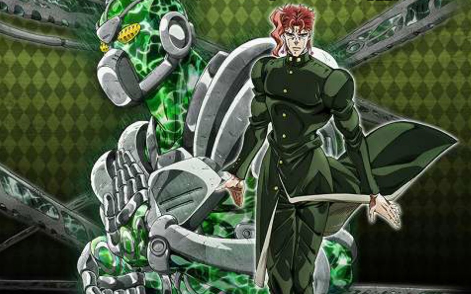 【jojo】历代绿宝石水花对比【自带弹幕】