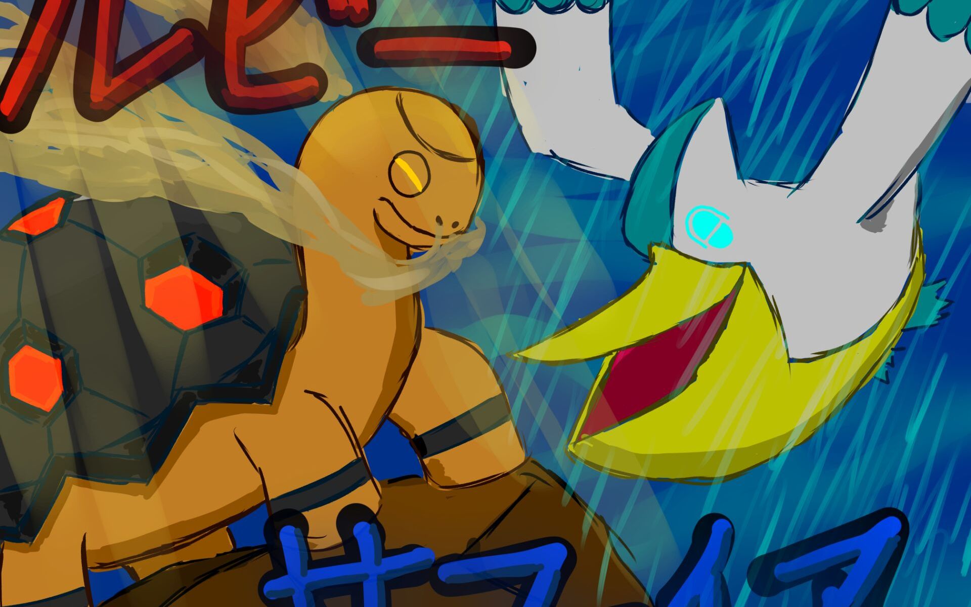 pokemonshowdown对战6v6晴天队vs雨天队