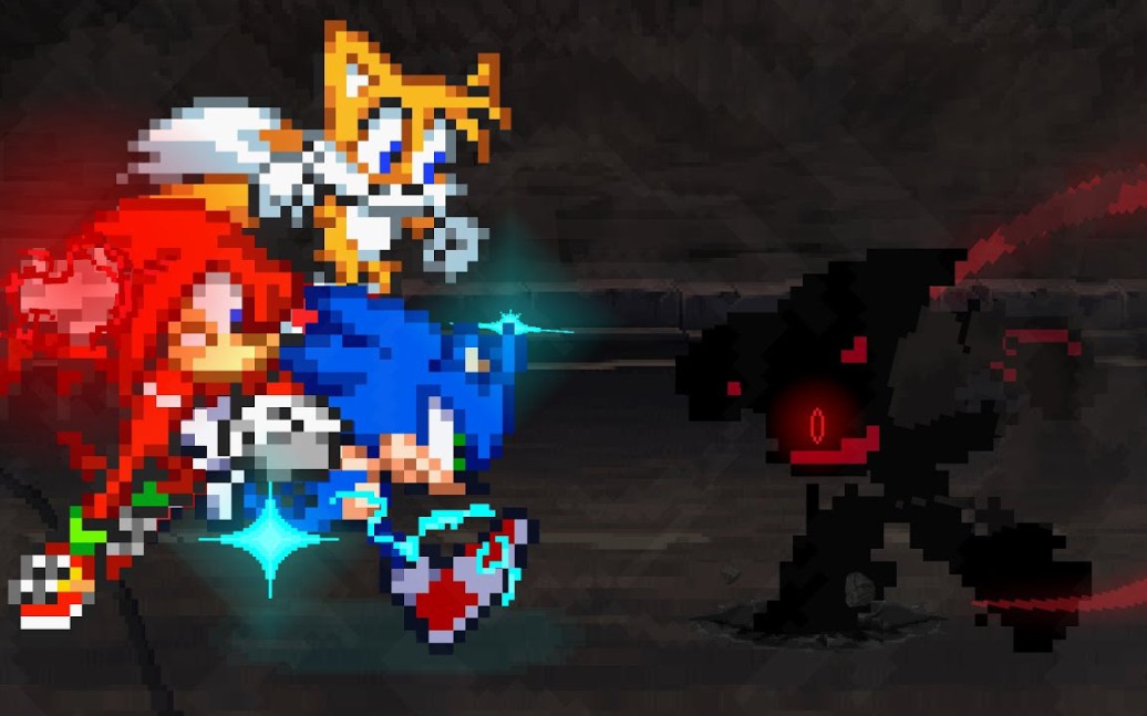 【动画短片】Sonic Team VS Sonic EXE:三颗希望之星!!?