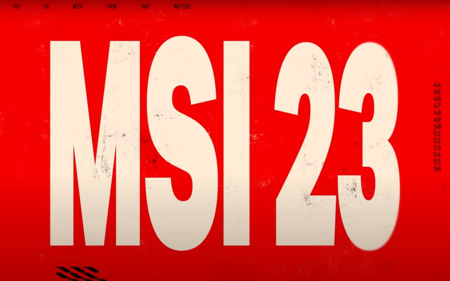 【MSI 2023】LOL季中邀请赛宣传片全集