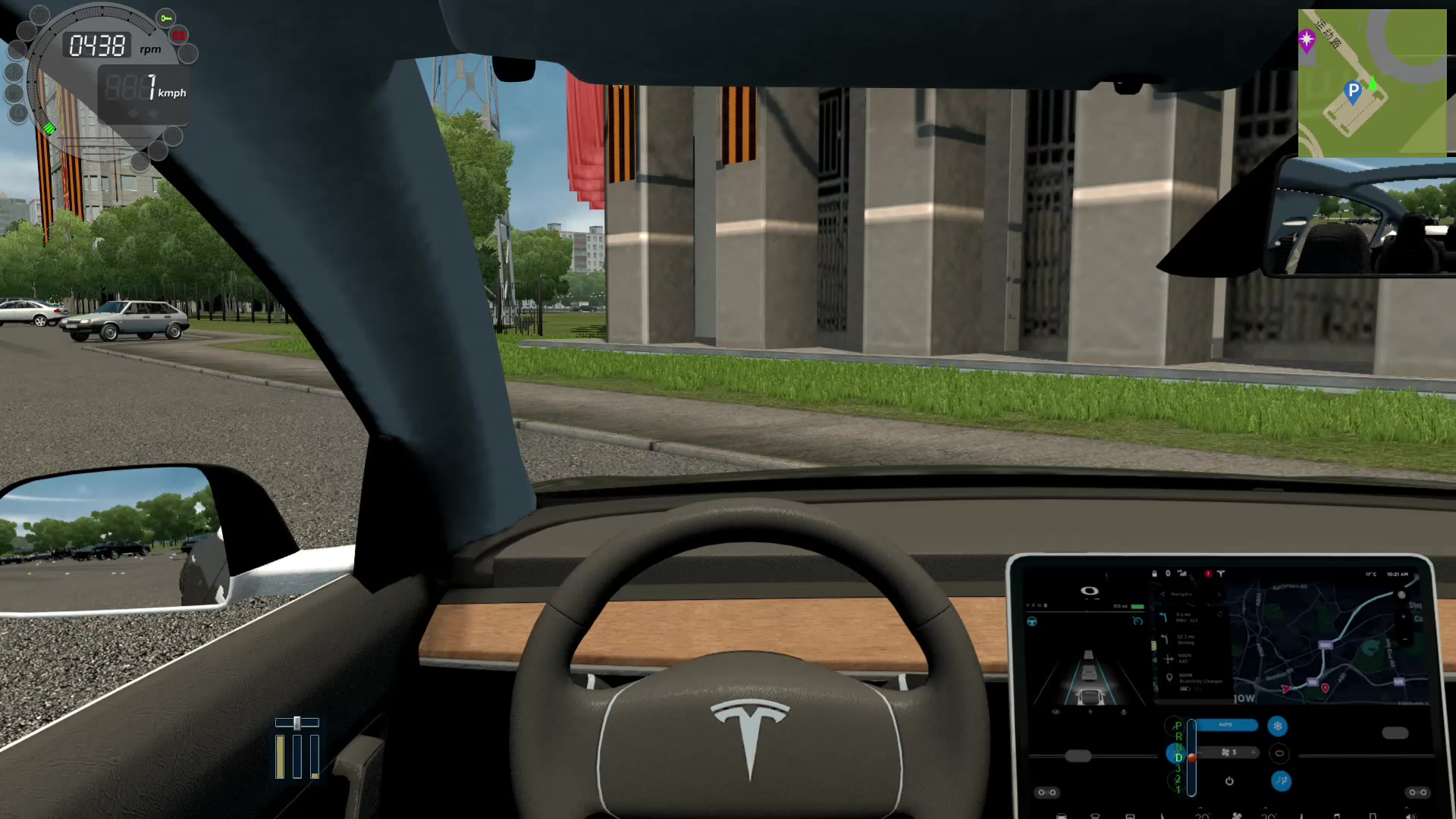 【City Car Driving | 城市汽车驾驶】特斯拉Model3的超强推背感