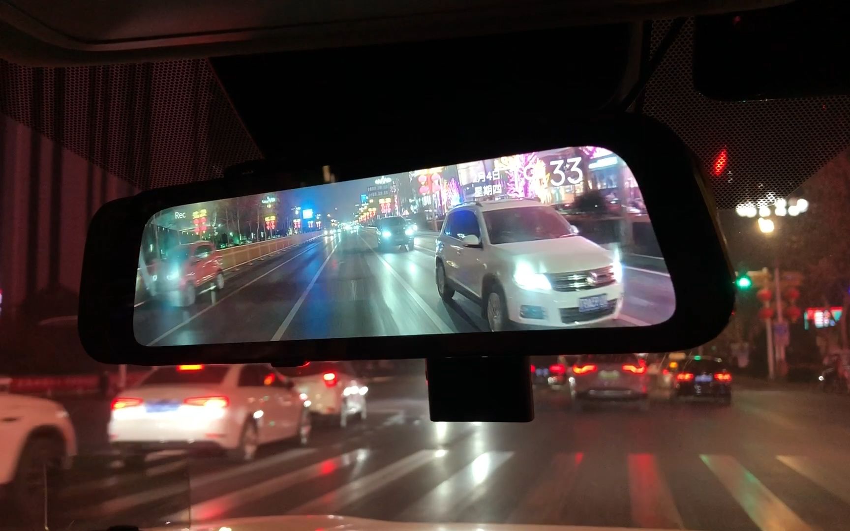 70迈流媒体后视镜记录仪，开箱、安装、实测。总结：并不适合所有人