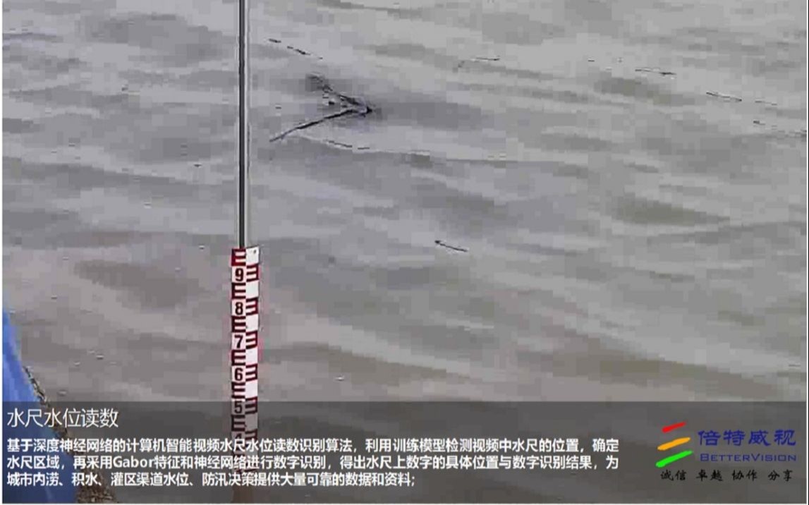 水尺水位读数能自动识别吗？防汛内涝AI监测实拍演示