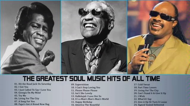 最伟大的灵魂乐奠基者24首金曲.The Greatest Soul Hits - Top 24 Soul Music Of The 60's 70's 80's
