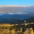 【4K航拍-贡嘎雪山】     我在华尖云峰山顶，等待贡嘎雪山的日出。