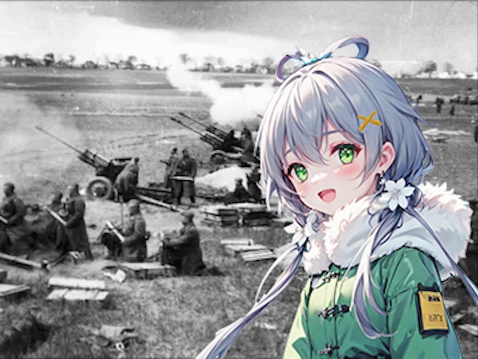 斯大林炮兵进行曲Марш Сталинской Артиллерии（X Studio洛天依）——为亲爱的祖国，开炮
