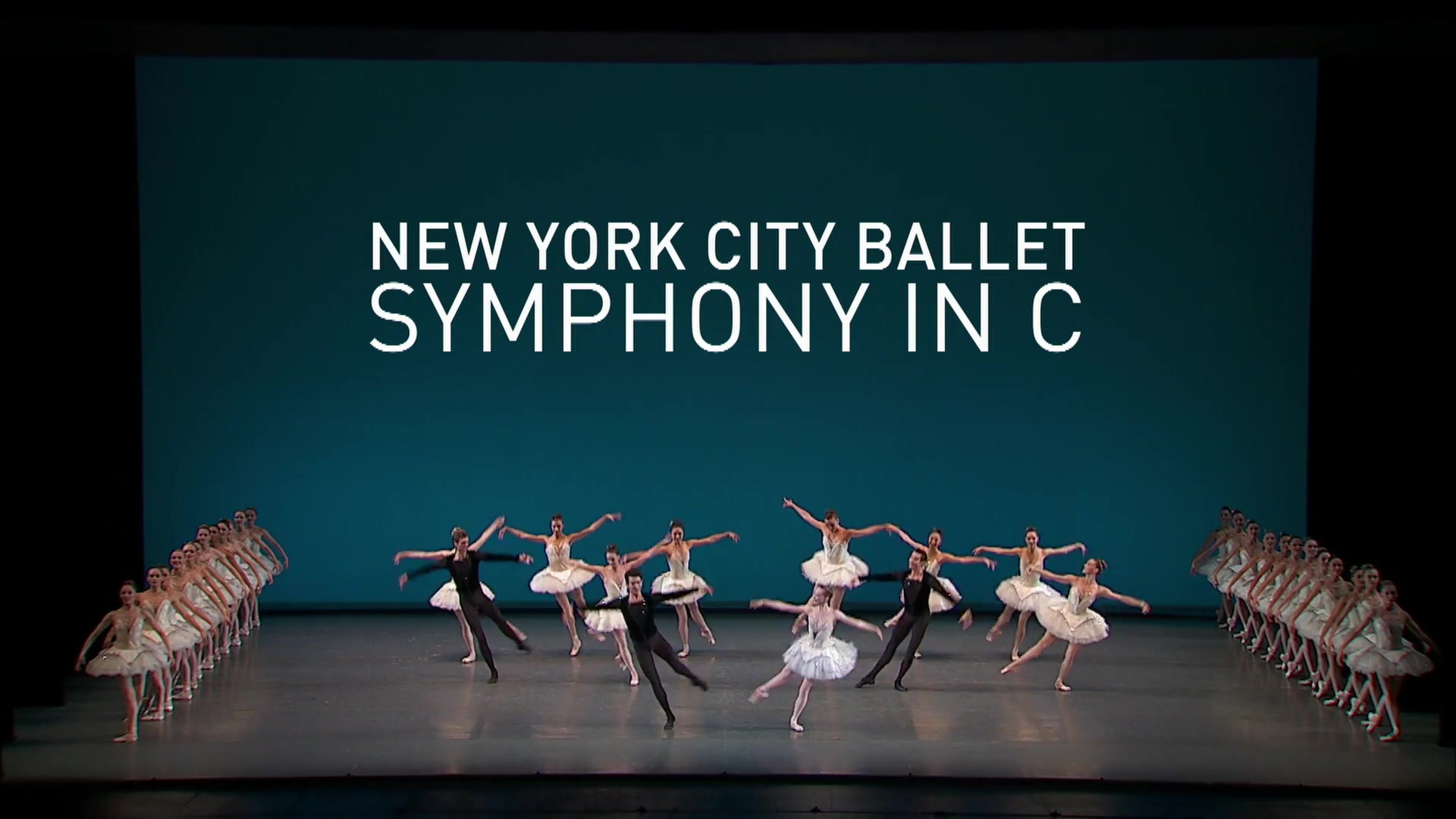 [纽约市芭蕾舞团] c大调芭蕾交响曲 new york city ballet symphony